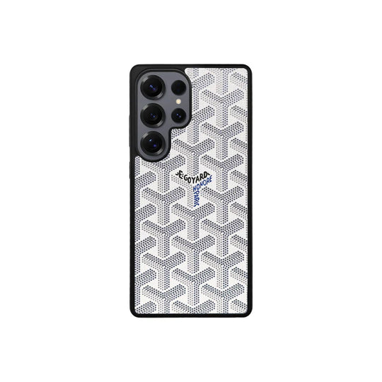 White Chevron Magnetic Galaxy Case for Samsung S26 Ultra | Easy-Cases