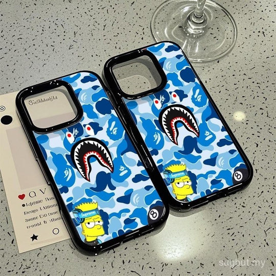 Screaming Shark Shockproof iPhone Case product image 4 by Easy-Cases