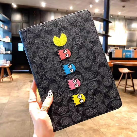 Playful Embroidered Signature iPad Case