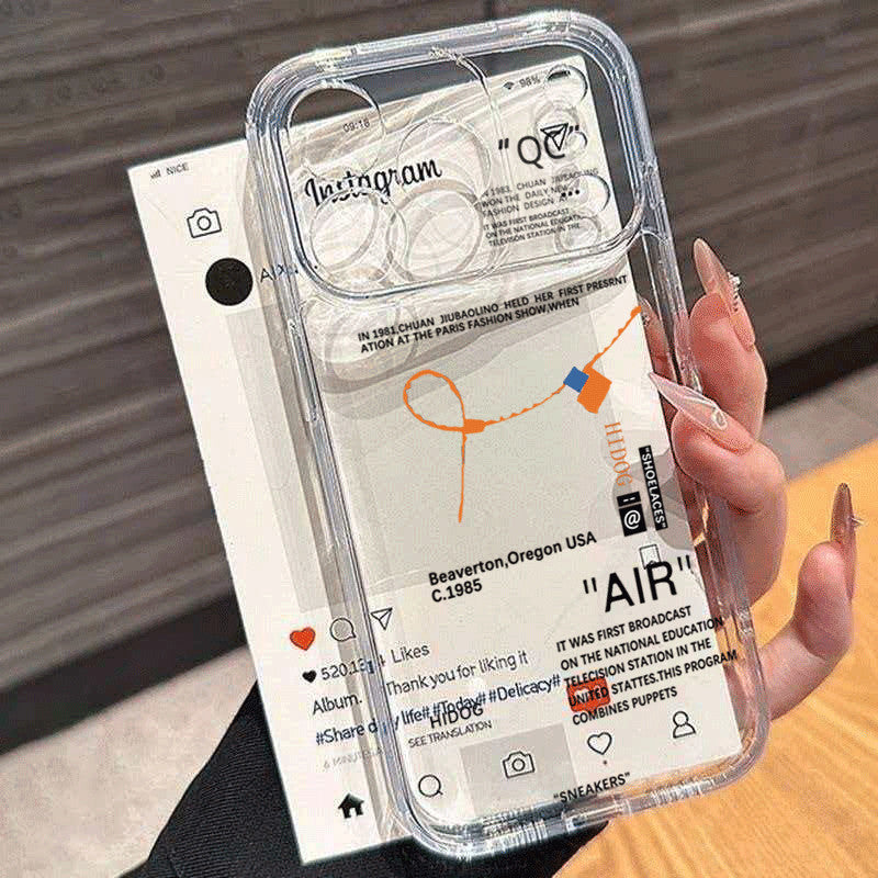 Urban Air Graphic Soft iPhone Case product image 4 by Easy-Cases