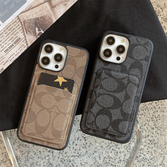 Classic Monogram Card Holder Protective iPhone Case by Easy-Cases - product image 3