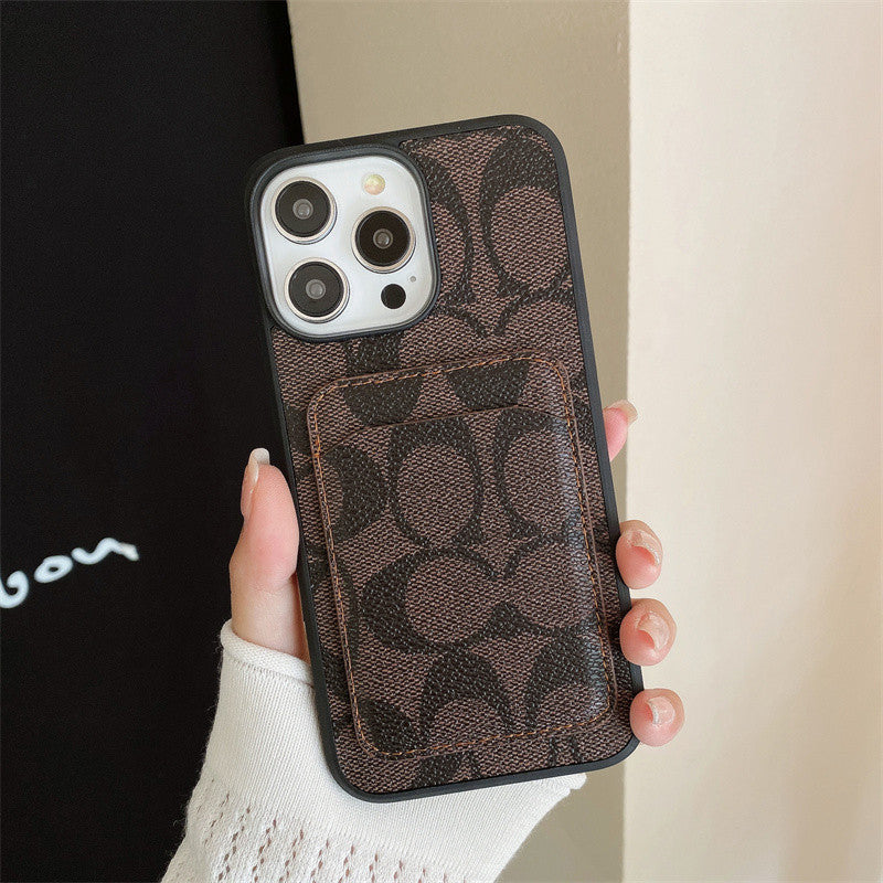 Classic Monogram Card Holder Protective iPhone Case by Easy-Cases - product image 11