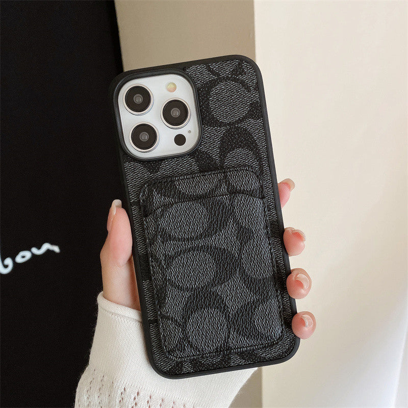 Classic Monogram Card Holder Protective iPhone Case by Easy-Cases - product image 12