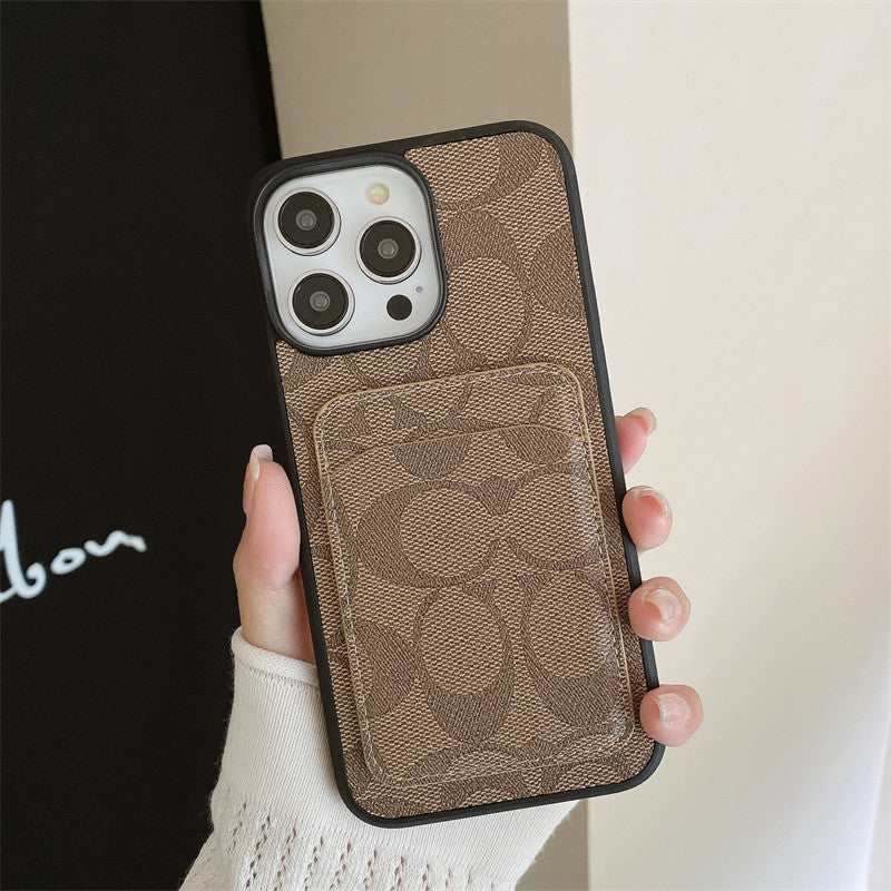 Classic Monogram Card Holder Protective iPhone Case by Easy-Cases - product image 13
