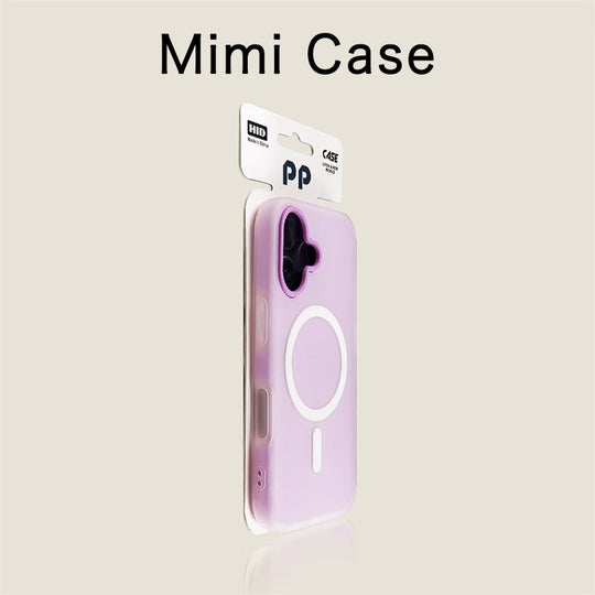 Magnetic Clear Protective iPhone Case with Wrist Strap