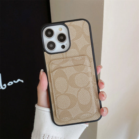 Classic Monogram Card Holder Protective iPhone Case by Easy-Cases - product image 10
