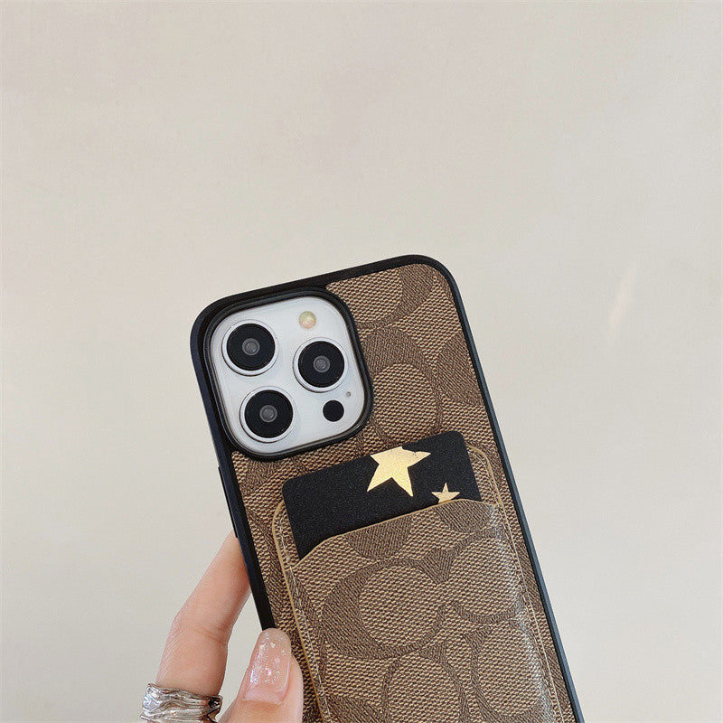 Classic Monogram Card Holder Protective iPhone Case by Easy-Cases - product image 7