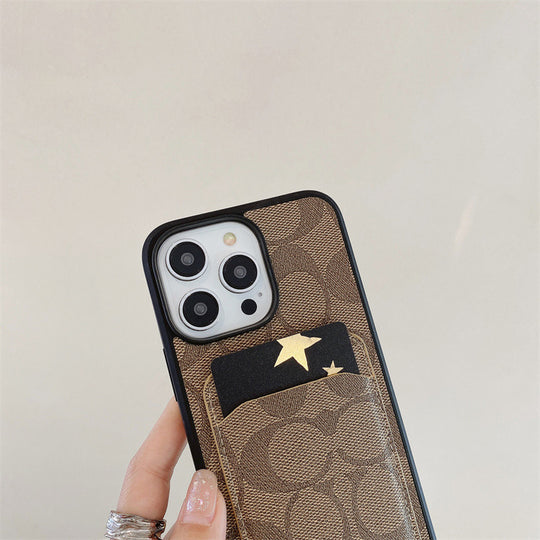 Classic Monogram Card Holder Protective iPhone Case by Easy-Cases - product image 7