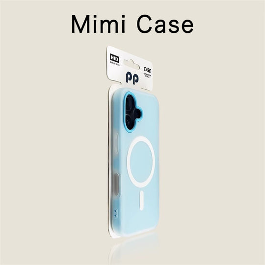 Magnetic Clear Protective iPhone Case with Wrist Strap