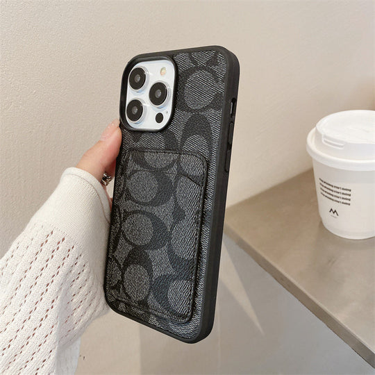 Classic Monogram Card Holder Protective iPhone Case by Easy-Cases - product image 8