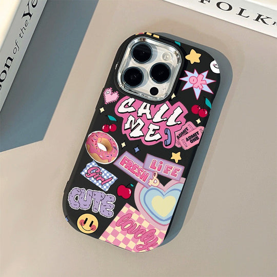 Cute Life Love Graphic Soft iPhone Case by Easy-Cases - product image 5