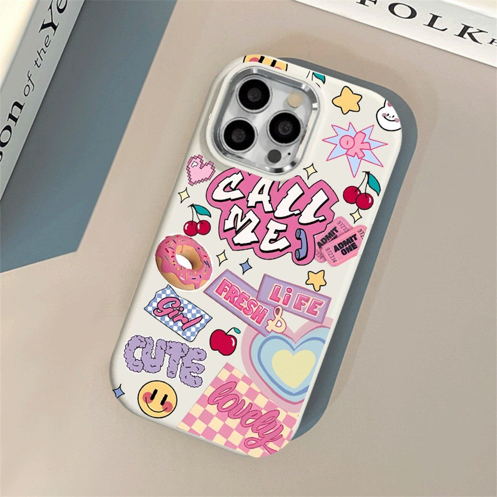 Cute Life Love Graphic Soft iPhone Case by Easy-Cases - product image 6