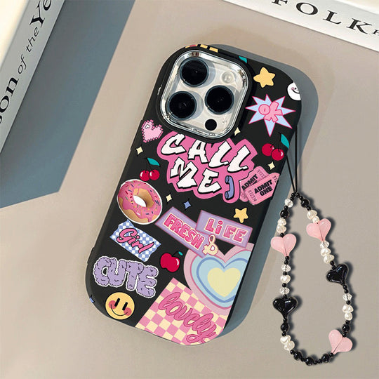 Cute Life Love Graphic Soft iPhone Case by Easy-Cases - product image 2