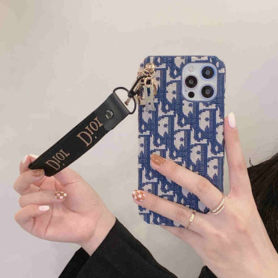 Fashionable iPhone Accessory with Dior Keychain