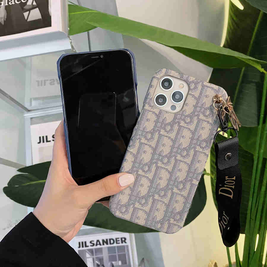 Fashionable iPhone Accessory with Dior Keychain