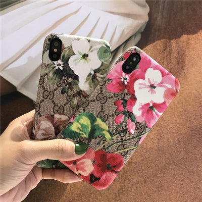 High-quality Gucci Blooms phone cover for iPhone