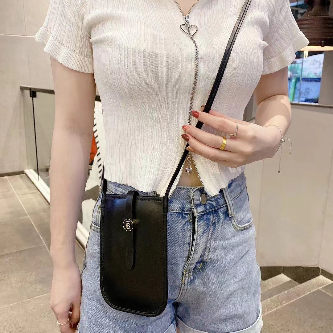 Burberry Crossbody Phone Holder - High-Quality Material