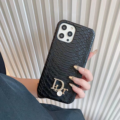 Fashionable iPhone Accessory with Dior's Iconic Serpent Design