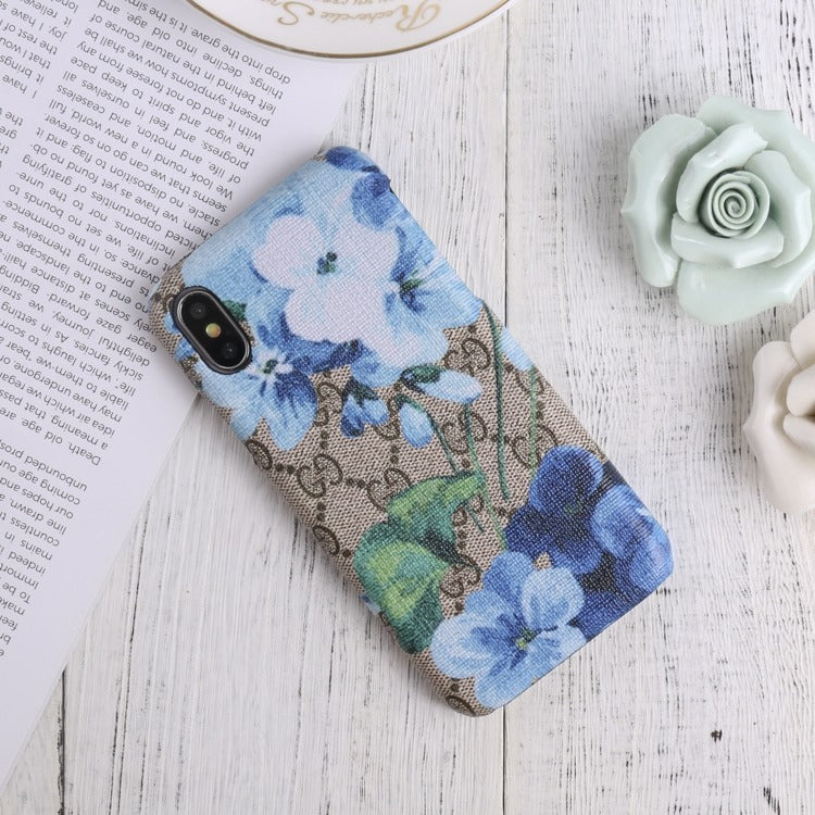 Authentic Gucci iPhone Case Floral Bloom Blue Logo Box hotsell Included