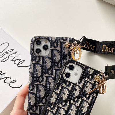 Elegant Dior Keychain iPhone Case