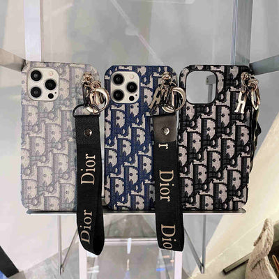 Fashionable iPhone Accessory with Dior Keychain