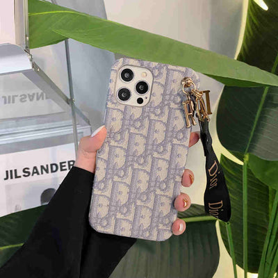 Fashionable iPhone Accessory with Dior Keychain