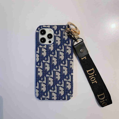 Fashionable iPhone Accessory with Dior Keychain