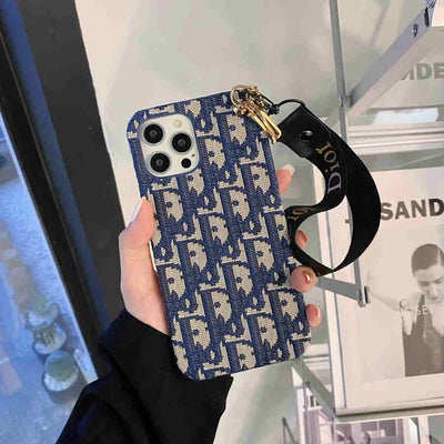 Fashionable iPhone Accessory with Dior Keychain