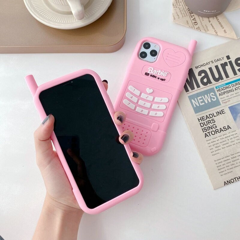 Barbie Heart Silicone iPhone Case | Silicone iPhone Case | Easy Cases