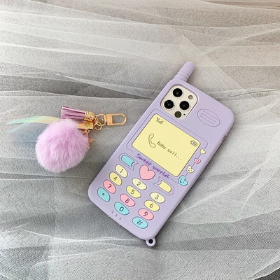 iPhone Purple Love Heart Cover | Easy Cases