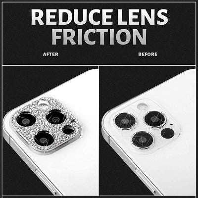 Luxury 3D Diamond Full Camera Protector