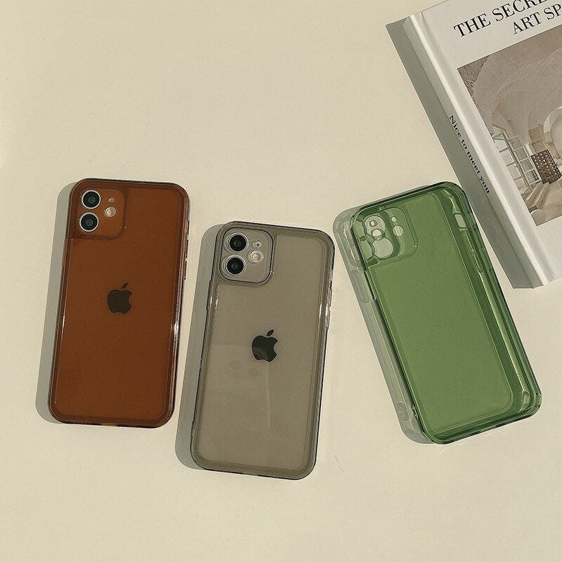 iPhone Clear Colorful Cover | Easy Cases
