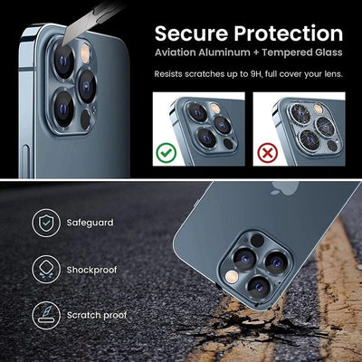 iPhone Metal Alloy Lens Protector | Easy Cases