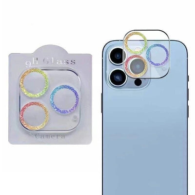 iPhone Glitter Glass Lens Cover | Easy Cases