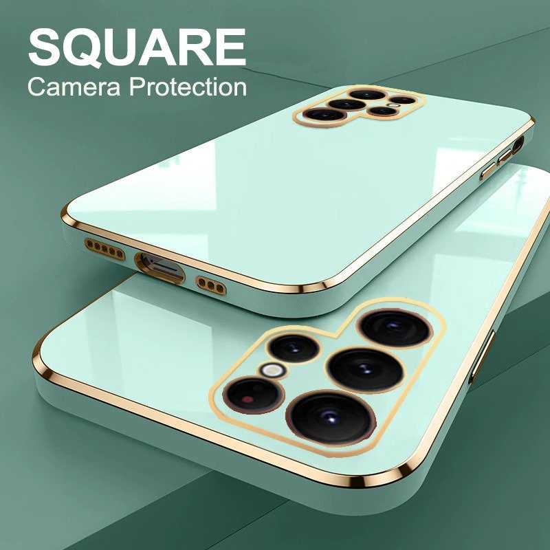 Samsung S22 Square Plating Case | Square Plating Case | Easy Cases
